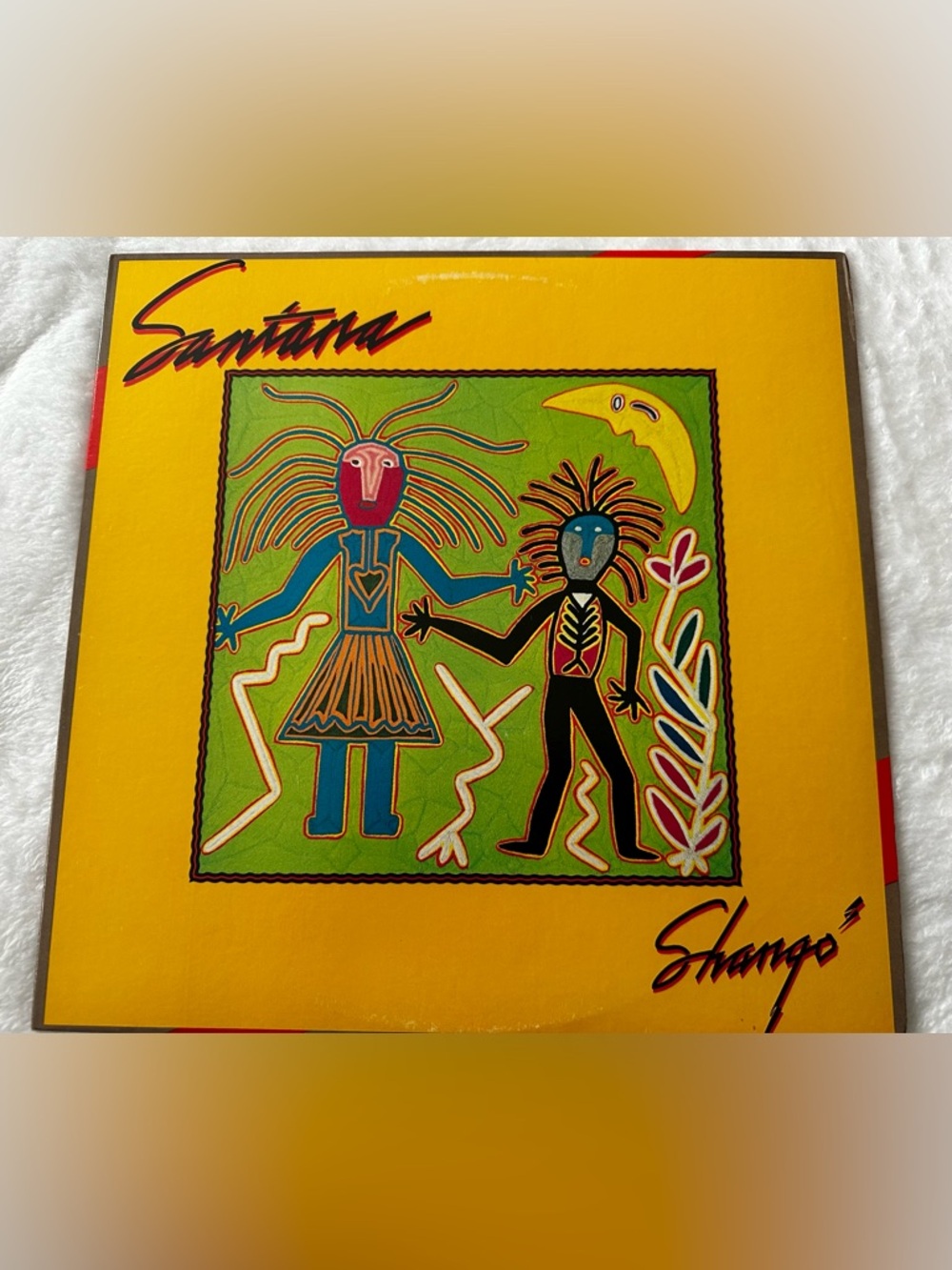 Vinyl Santana “Shango” Record with Inserts